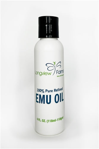 Pure Refined Emu Oil 4 oz