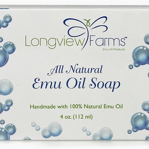 Emu oil mint soap